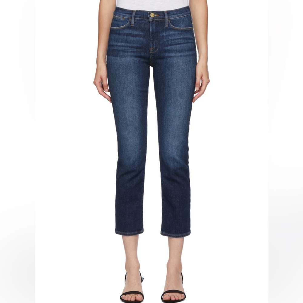 Frame Le High Straight Jeans 24